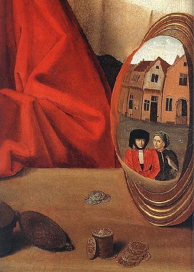 Petrus Christus St Eligius in His Workshop China oil painting art